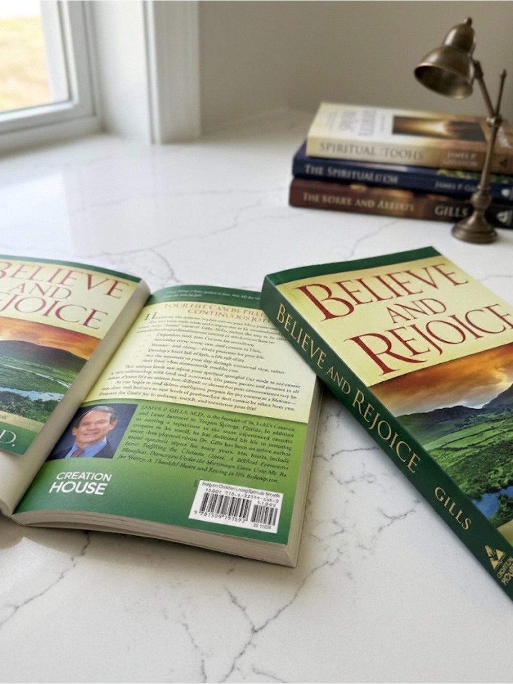 NWT believe and rejoice book by James gills